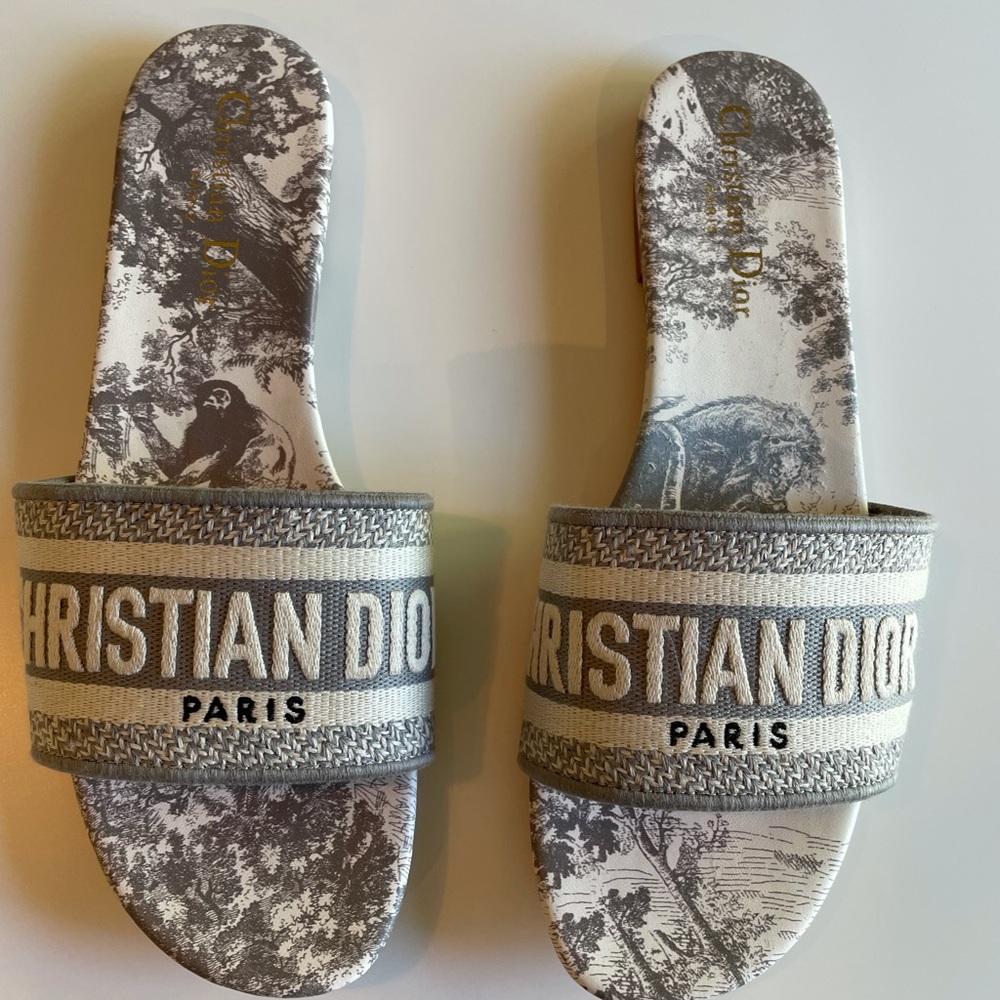 Dior DWay Slides- size EU 40, fits USA 8, unworn